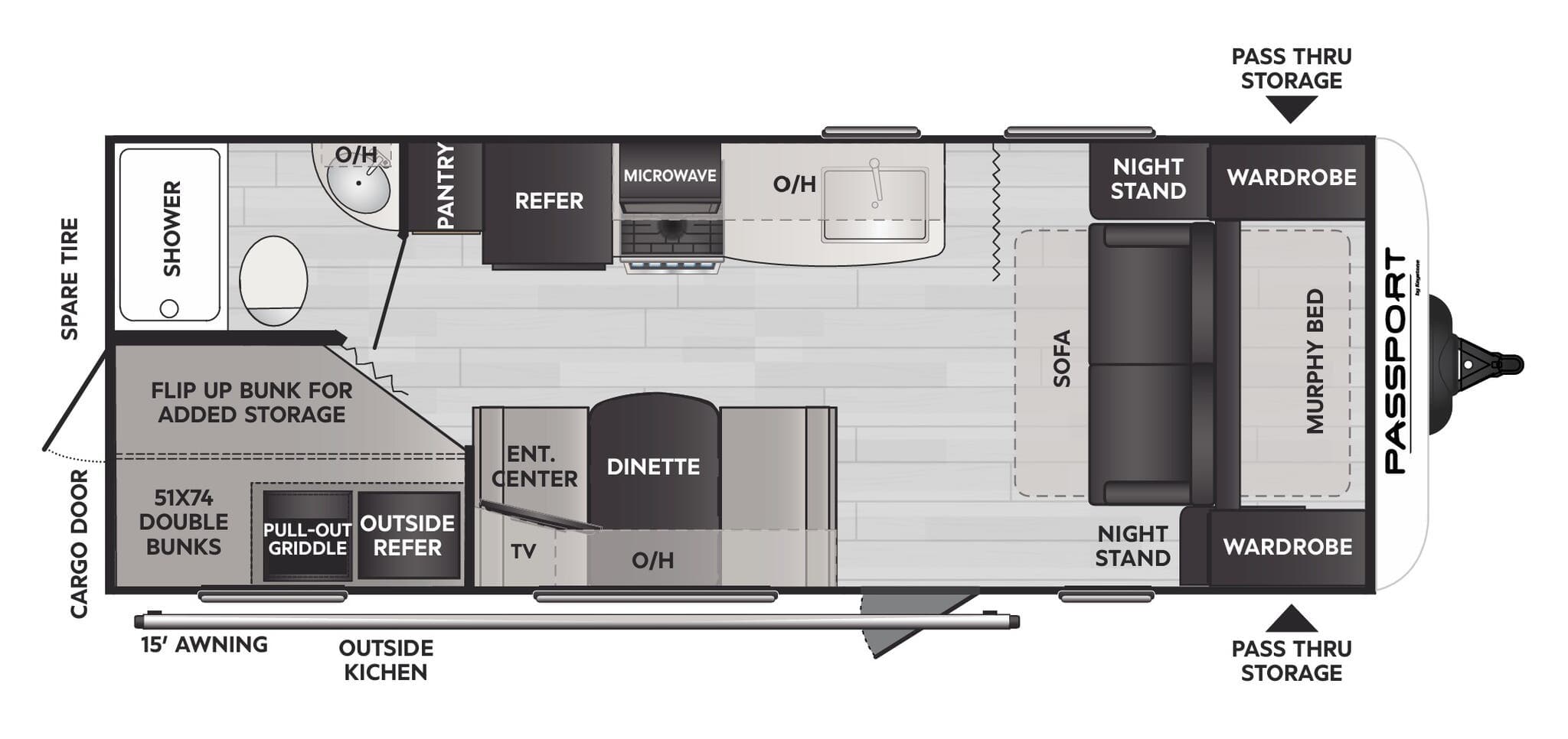 2024 Keystone Passport 219BH