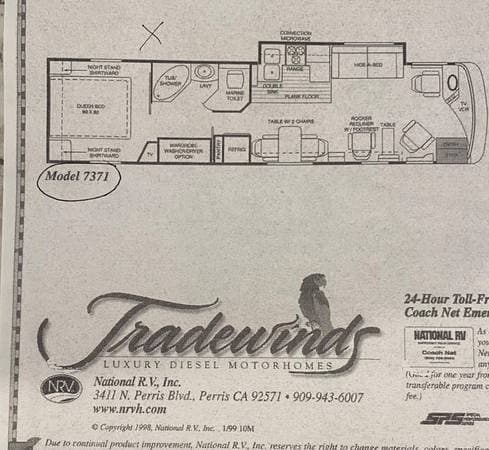 1999 Unknown NATIONAL TRADEWINDS